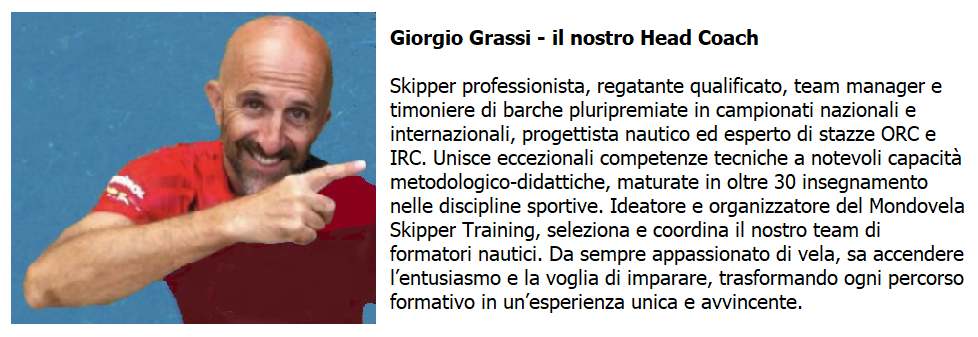 Giorgio Grassi - Head Coach Mondovela Skipper Training